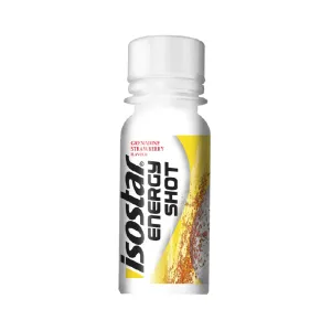 Isostar Energy Shot Caffeine 60ml Grenadīna, Zemeņu