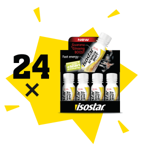 Isostar dzēriens Energy Shot x 24