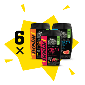 Isostar Hydrate & Perform pulveri x 6
