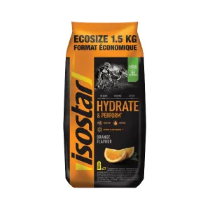 Isostar Ecosize Hydrate & Perform Orange 1.5kg Apelsīnu