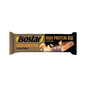 Isostar High Protein 30 Toffee Crunchy Bar 55g Karameļu