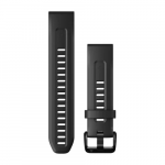 Garmin QuickFit 20 Watch Band Black - Pulksteņu siksniņas