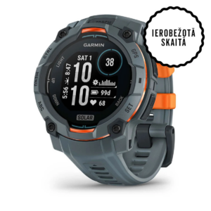 Garmin Instinct 3 Solar Twilight Bezel Limited Edition 45mm Twilight ar Twilight krāsas pulksteņa siksniņu