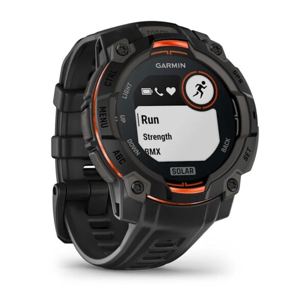 Garmin Instinct 3 Solar Black Bezel 45mm - Image 2