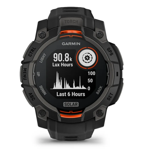 Garmin Instinct 3 Solar Black Bezel 45mm - Image 6