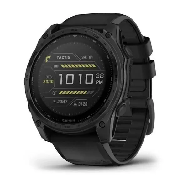 Garmin Tactix 8 Solar Elite 51 mm Melna (Solar Elite 51mm)