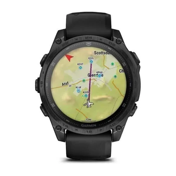 Garmin Tactix 8 AMOLED 47 mm Melna (AMOLED 47mm)