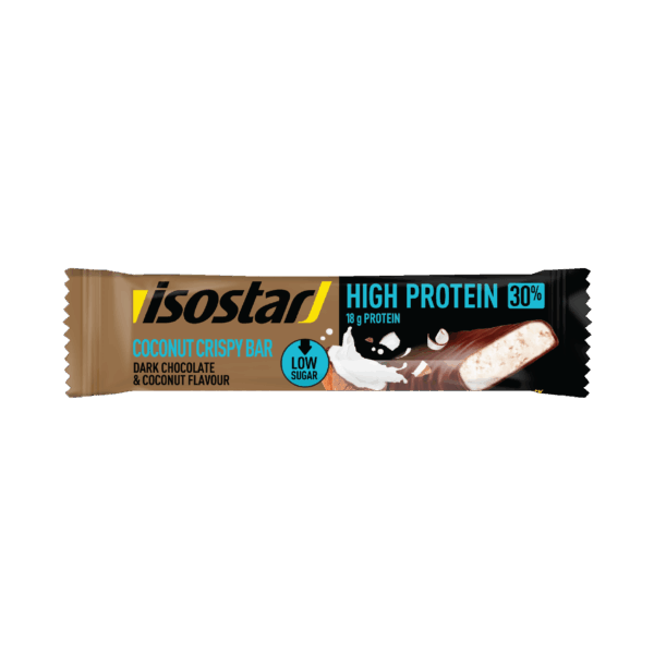Isostar High Protein 30 Low Sugar Coconut Bar 55g Kokosriekstu