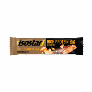 Isostar High Protein 30 Toffee Crunchy Bar 55g Karameļu