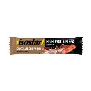 Isostar High Protein 30 Chocolate Crispy Bar 55g Šokolādes