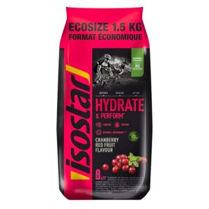 Isostar Ecosize Hydrate & Perform Cranberry 1.5kg Dzērveņu