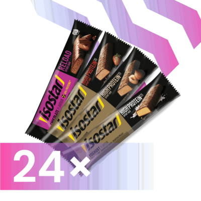 Isostar proteīna batoniņi x 24