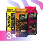 3x-Hydrate-Ecosize-1 Isostar pulveris Hydrate & Perform Ecosize 1.5kg x 3