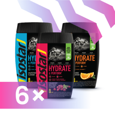 Isostar Hydrate & Perform pulveri x 6