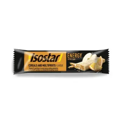 Isostar enerģijas batoniņš Cereals Multifruits 40g