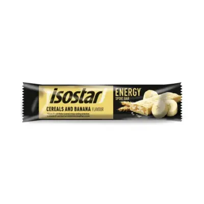 Isostar enerģijas batoniņš Cereals Banana 40g