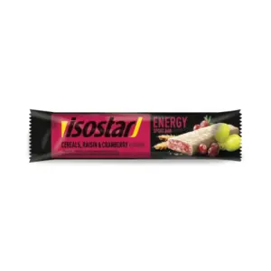 Isostar enerģijas batoniņš Raisin Cranberry 40g Isostar enerģijas batoniņš Raisin Cranberry 40g