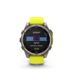 Garmin Fenix 8 Sapphire Solar Amp Yellow Graphite 51mm