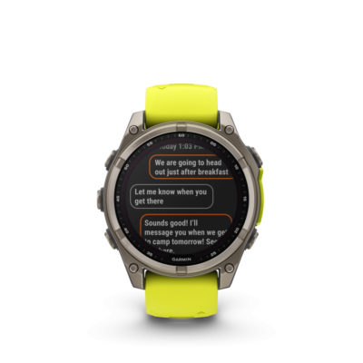 Garmin Fenix 8 Sapphire Solar Amp Yellow Graphite 51mm