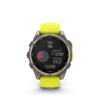 Garmin Fenix 8 Sapphire Solar Amp Yellow Graphite 51mm