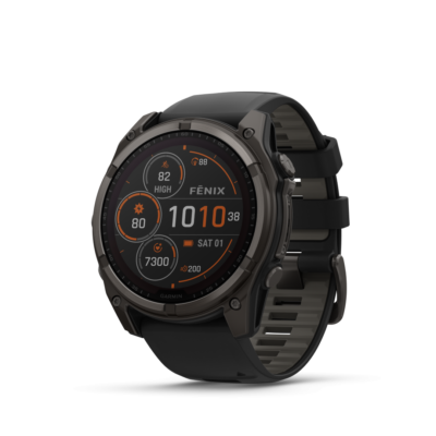 Garmin Fenix 8 Sapphire Solar Carbon Gray Black 51mm