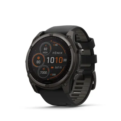 Garmin Fenix 8 Sapphire Solar Carbon Gray 47mm