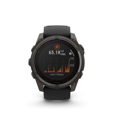 Garmin Fenix 8 Sapphire Solar Carbon Gray Black 51mm