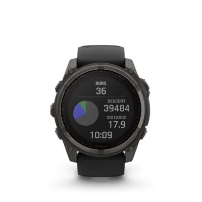 Garmin Fenix 8 Sapphire Solar Carbon Gray 47mm