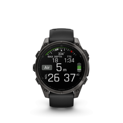 Garmin Fenix 8 AMOLED Sapphire Carbon Gray Black 43mm