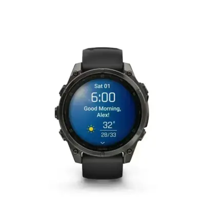 Garmin Fenix 8 AMOLED Sapphire Carbon Gray Black 43mm