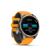 Garmin Fenix 8 AMOLED Sapphire Graphite Orange 51mm