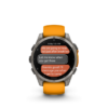 Garmin Fenix 8 AMOLED Sapphire Graphite Orange 51mm