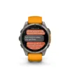 Garmin Fenix 8 AMOLED Sapphire Graphite Orange 51mm