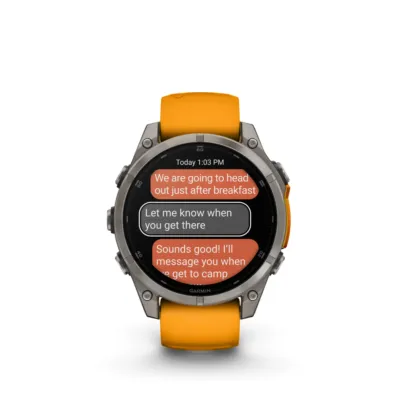 Garmin Fenix 8 AMOLED Sapphire Graphite Orange 51mm