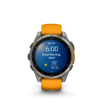 Garmin Fenix 8 AMOLED Sapphire Graphite Orange 51mm