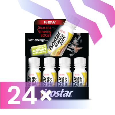 Isostar dzēriens Energy Shot x 24
