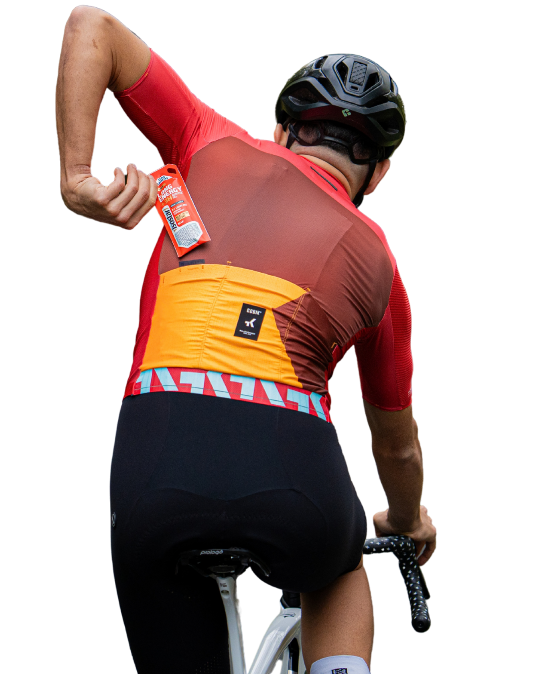 Velosipēdists lieto Isostar