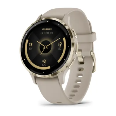 Garmin Venu 3S French Gray Soft Gold