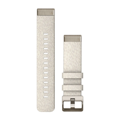 Garmin QuickFit 20 Watch Band Nylon Cream Gold Garmin QuickFit 20 Watch Band Nylon Cream Gold