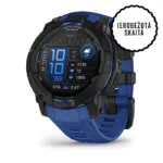 Garmin Instinct 3 Amoled Black Bolt Blue 45mm