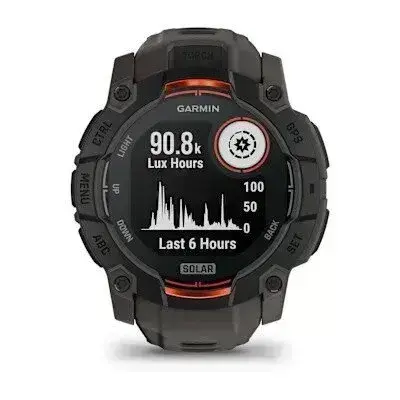 Garmin Instinct 3 Solar Black with Charcoal Bezel 50mm