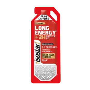 Isostar Long Energy Booster Gel +3H Cola 40g - Želejas un konfektes