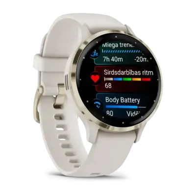 Garmin Venu 3S Ivory Soft Gold