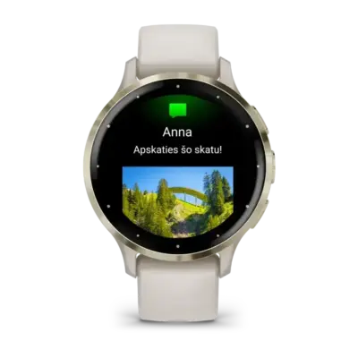 Garmin Venu 3S Ivory Soft Gold
