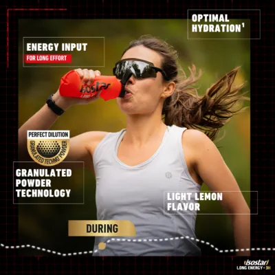 Isostar Long Energy Lemon 570g