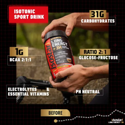 Isostar Long Energy Lemon 570g
