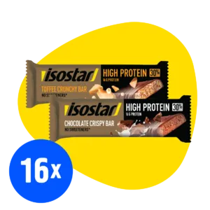 Isostar High Protein batoniņi 55g x 16