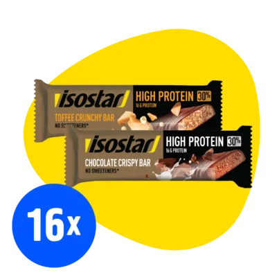 Isostar High Protein batoniņi 55g x 16