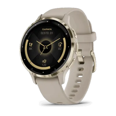 Garmin Venu 3S French Gray Soft Gold