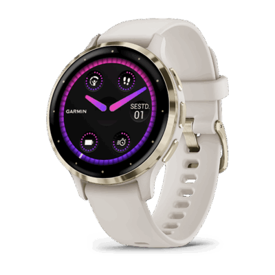 Garmin Venu 3S Ivory Soft Gold